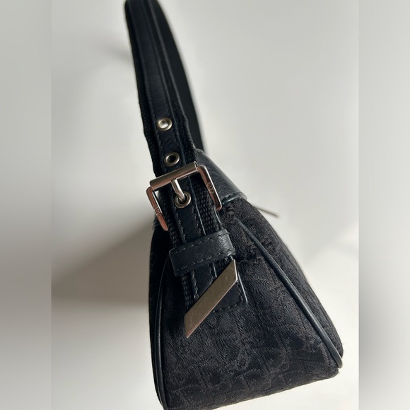 Authentic Christian Dior by John Galliano F/W 2005 Black Diorissimo Shoulder Bag - Picture 3 of 10